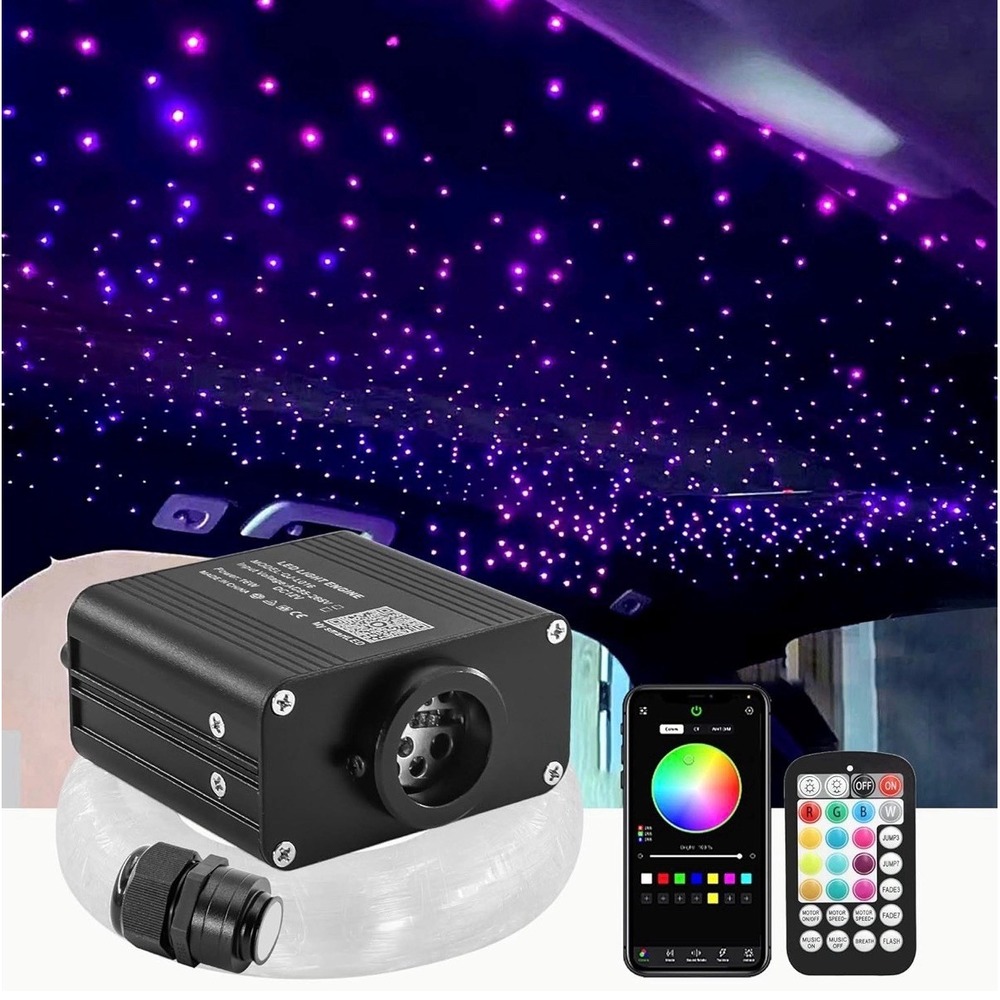 Headliner Kit Shooting Stars RGB Fiber Optic Lights Headliner Kit for Truck SUV